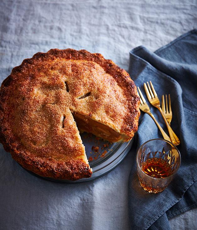**[Apple pie](https://www.gourmettraveller.com.au/recipes/browse-all/apple-pie-14211|target="_blank")**
