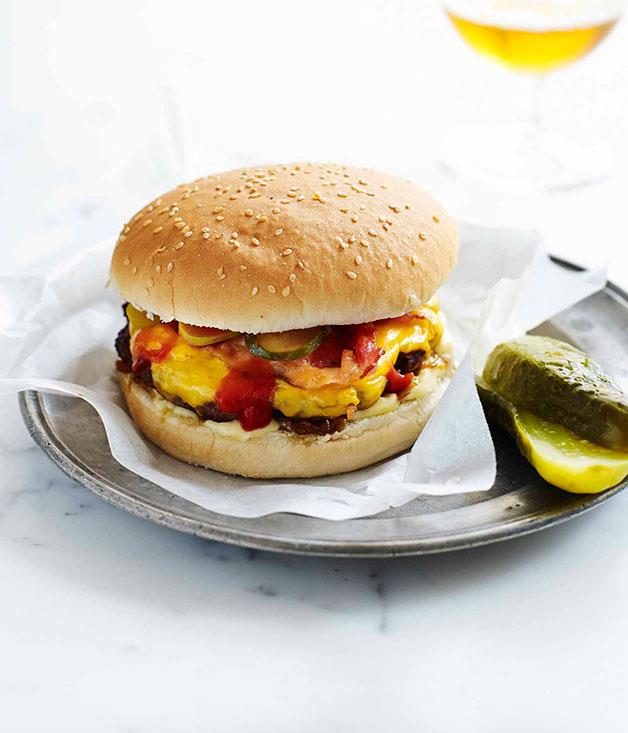 **[Lotus burger](https://www.gourmettraveller.com.au/recipes/chefs-recipes/lotus-burger-8084|target="_blank")**