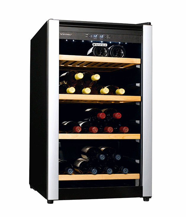 **Vintec Allure Series ALV30SGE wine cellar**
This humidity-controlled wine cabinet doesn't just look the part in sleek brushed-aluminium and glass, it'll also hold up to 35 bottles of Dad's top drops and fit neatly under the kitchen bench. _$860, [vintec.com.au](http://vintec.com.au "Vintec")_