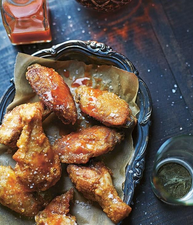 **Smoked chicken wings**
