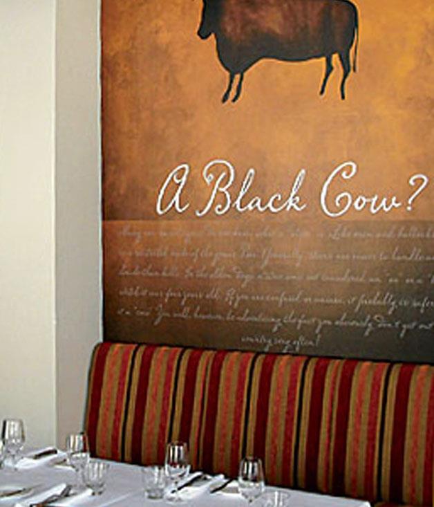 **Black Cow Bistro**
Tasmanian grass-fed beef may be the obvious attraction of Black Cow Bistro, but its combination of professional service and friendly hospitality is equally important.  
  
Read our full review of [Black Cow Bistro](http://www.gourmettraveller.com.au/restaurants/restaurant-guide/restaurant-reviews/b/black/black-cow-bistro/)