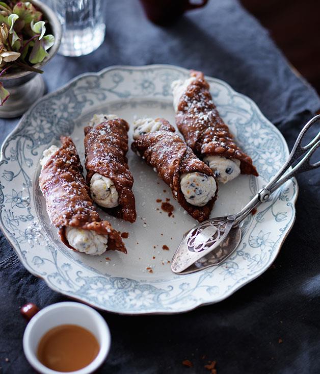 **[Easter desserts that aren't hot cross buns](https://www.gourmettraveller.com.au/recipes/recipe-collections/easter-desserts-17208|target="_blank")**


But there are these hot cross cannoli...