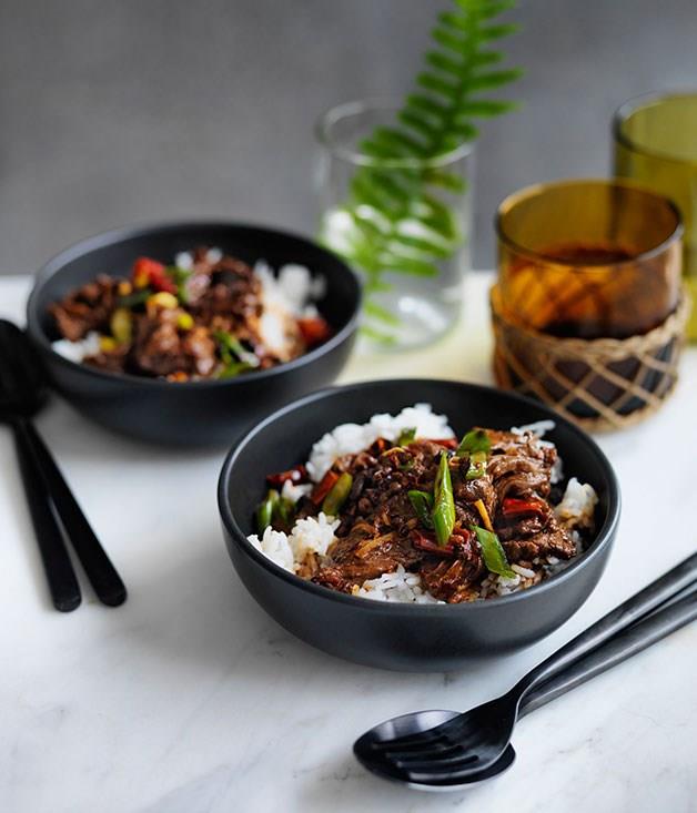 [**Sichuan-style boiled beef with rice**](https://www.gourmettraveller.com.au/recipes/fast-recipes/sichuan-style-boiled-beef-with-rice-13629|target="_blank")
