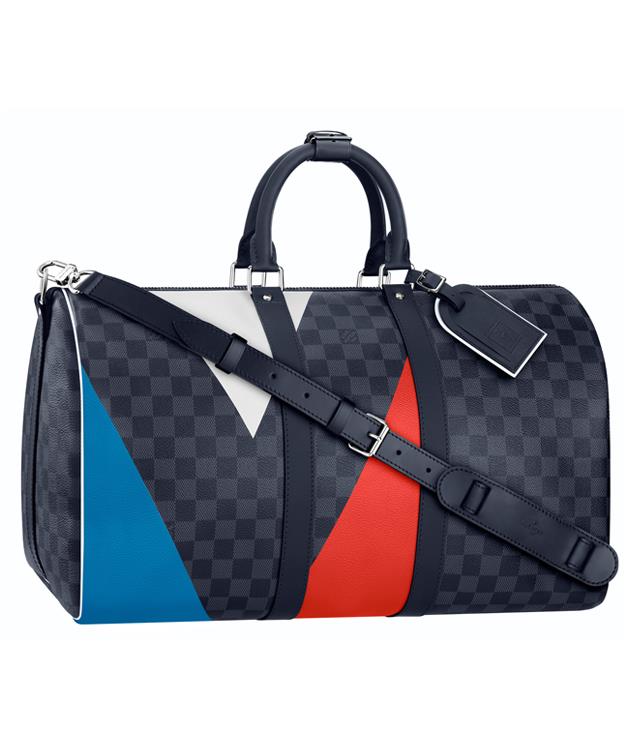 **Hello, sailor**
For America's Cup contenders, weekend yachties and naval-gazers, Louis Vuitton's limited-edition America's Cup collection fills the stylish yachtsmen's kit, from chunky knitwear and cargo shorts to swimwear and this Regatta Keepall Damier 55 bag in cobalt canvas.

_Regatta Keepall Damier 55 bag in cobalt canvas, $2,960,[ louisvuitton.com.au ](http://www.louisvuitton.com.au "Louis Vuitton")_