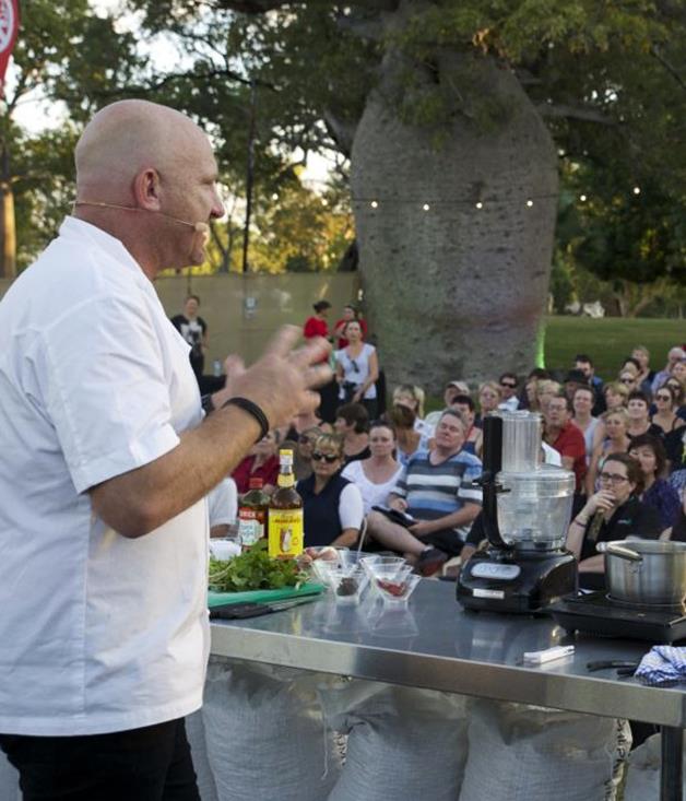 **LEARN: The Kimberley Kitchen**
This outdoor cooking class, set on the picturesque banks of Lake Kununurra, is hosted this year by George Calombaris. The chef will incorporate a range of exceptional local Kimberley produce in dishes that guests will have the opportunity to try. 

_Tickets $69.60, 18 May, from 4pm, Celebrity Tree Park, WA,_ [ordvalleymuster.com.au](/ordvalleymuster.com.au)