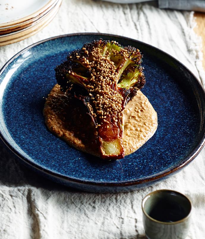 **[Yama Kitchen & Bar's roasted broccoli with roasted sesame sauce](https://www.gourmettraveller.com.au/recipes/chefs-recipes/yama-kitchen-and-bars-roasted-broccoli-with-roasted-sesame-sauce-8452|target="_blank"|rel="nofollow")**