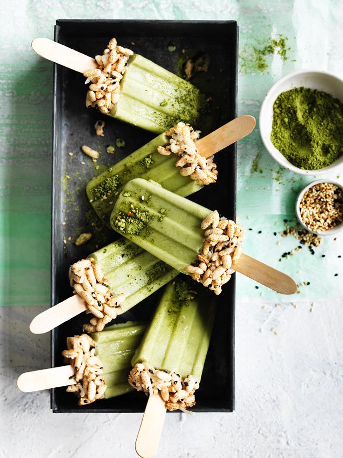 [Matcha popsicles](https://www.gourmettraveller.com.au/recipes/browse-all/matcha-popsicles-12719|target="_blank")