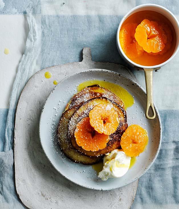 **[Sour cream pancakes with Suzette sauce](https://www.gourmettraveller.com.au/recipes/chefs-recipes/sour-cream-pancakes-with-suzette-sauce-8615|target="_blank")**