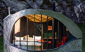 Welsh summer cabins inspired by myths and legends