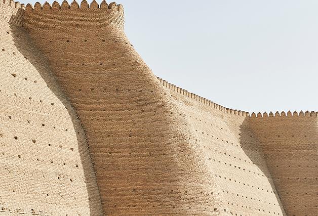 The Ark Fortress in Bukhara, Uzbekistan, one of many architectural wonders along the Silk Road.