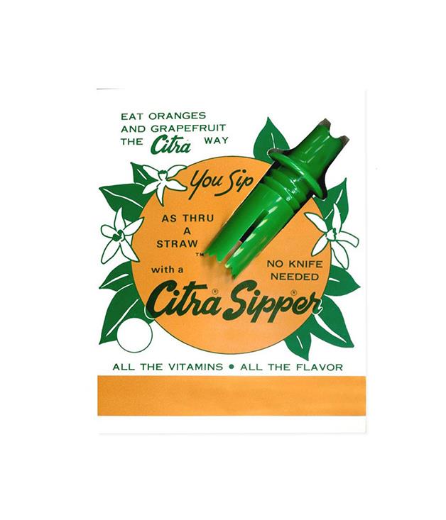 **Citra Sipper X Citra**
Why go to all the trouble of making a fresh juice when you can drink it straight from the fruit? No knife. No fuss. Just sip it like a straw. A great one for the kids. Or anyone that can't go past a gadget.

_$9, [thirddrawerdown.com](https://www.thirddrawerdown.com/collections/xmas_ajax/products/citra-sipper-x-citra)_