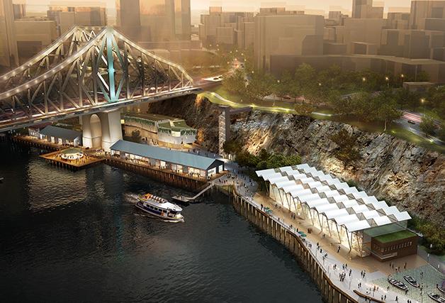 Eight new restaurants and an Art Series hotel opening on the Brisbane River in 2018