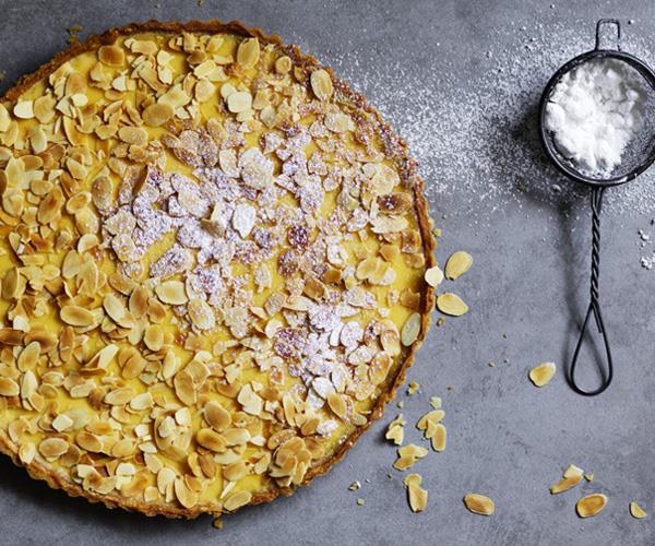 **[Lemon-buttermilk tart](https://www.gourmettraveller.com.au/recipes/browse-all/lemon-buttermilk-tart-16051|target="_blank")**