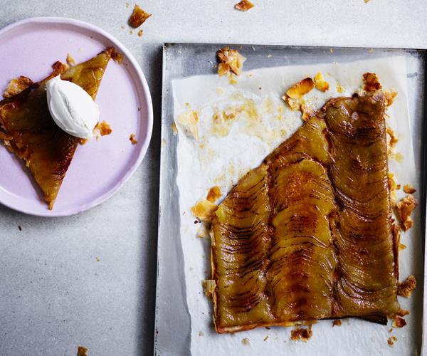 **[Squished apple tart](https://www.gourmettraveller.com.au/recipes/browse-all/squished-apple-tart-16052|target="_blank")**