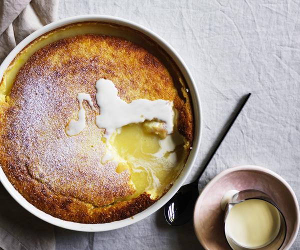 **[Lemon delicious pudding](http://www.gourmettraveller.com.au/recipes/chefs-recipes/lemon-delicious-pudding-16079|target="_blank")**