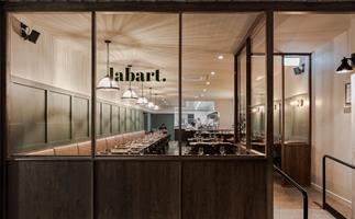The façade of Restaurant Labart, now open in Burleigh Heads