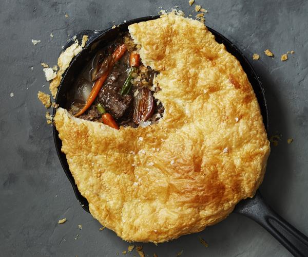 **[Beef and vegetable pot pie](https://www.gourmettraveller.com.au/recipes/browse-all/beef-and-vegetable-pot-pie-16373|target="_blank"|rel="nofollow")**