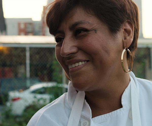 Cristina Martinez of South Philly Barbacoa, featured in season 5 of Chef's Table