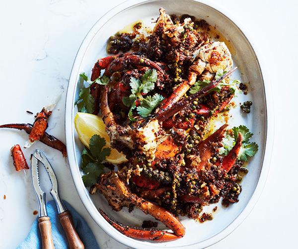 **[Amy Hamilton's crab with fried-shallot butter and green peppercorns](https://www.gourmettraveller.com.au/recipes/chefs-recipes/crab-butter-recipe-16869|target="_blank")**