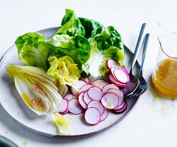 A simple vinaigrette for a salad