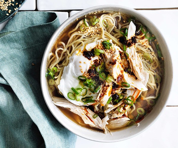 **[Chicken and egg noodle soup with ginger and chilli](https://www.gourmettraveller.com.au/recipes/browse-all/chicken-and-egg-noodle-soup-with-ginger-and-chilli-12818|target="_blank"|rel="nofollow")**