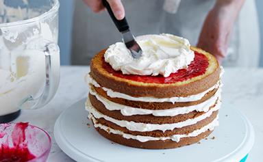 How to make a layer cake
