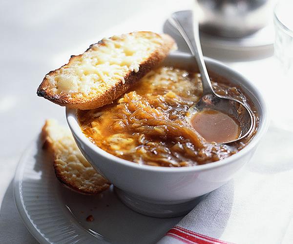 **[French onion soup](https://www.gourmettraveller.com.au/recipes/browse-all/french-onion-soup-8664|target="_blank")**