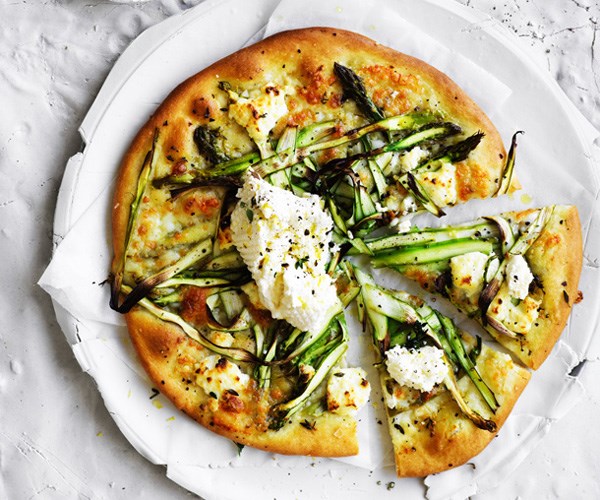 **[Asparagus and ricotta pizze bianche](https://www.gourmettraveller.com.au/recipes/browse-all/asparagus-and-ricotta-pizze-bianche-12886|target="_blank"|rel="nofollow")**
