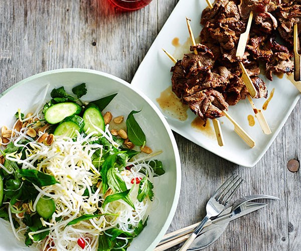 **[Vietnamese-style beef and vermicelli salad](https://www.gourmettraveller.com.au/recipes/fast-recipes/vietnamese-style-beef-and-vermicelli-salad-13542|target="_blank"|rel="nofollow")**
