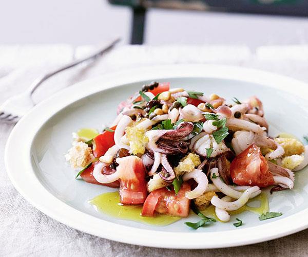 **[Sicilian calamari salad](https://www.gourmettraveller.com.au/recipes/browse-all/sicilian-calamari-salad-14048|target="_blank")**
