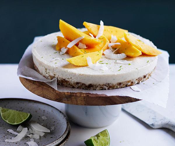 **[Gluten-free coconut, macadamia and lime tart with mango](https://www.gourmettraveller.com.au/recipes/browse-all/coconut-macadamia-lime-tart-with-mango-12722|target="_blank")**