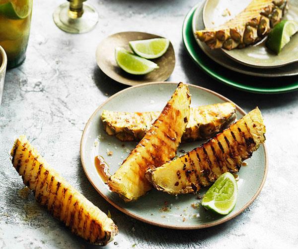 **[Char-grilled pineapple wedges with chilli salt](https://www.gourmettraveller.com.au/recipes/browse-all/char-grilled-pineapple-wedges-with-chilli-salt-11554|target="_blank")**
