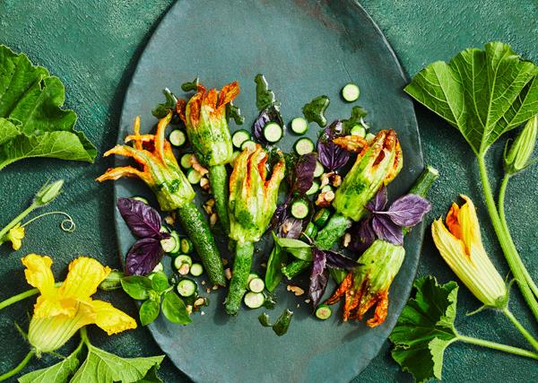 21 good-looking zucchini flower recipes