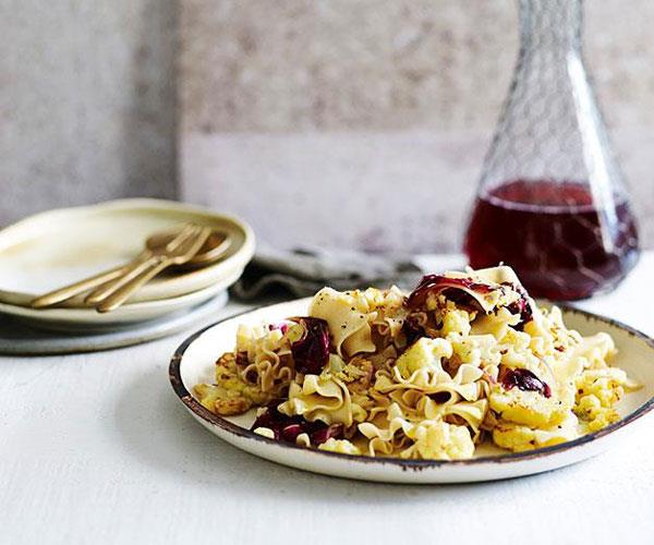 Cauliflower and anchovy pasta