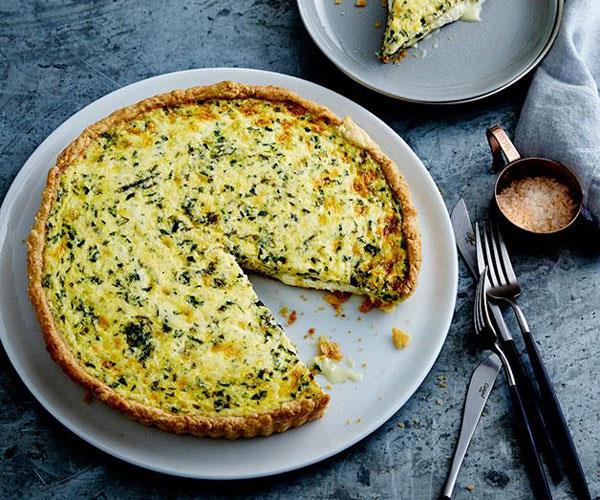 **[Goat's cheese and herb quiche](https://www.gourmettraveller.com.au/recipes/browse-all/goats-cheese-and-herb-quiche-14233|target="_blank")**