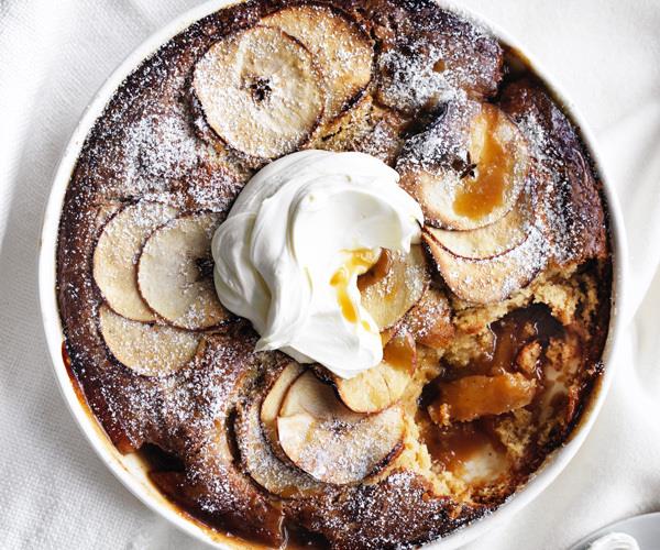 **[Apple-caramel sponge pudding](https://www.gourmettraveller.com.au/recipes/browse-all/apple-caramel-sponge-pudding-12852|target="_blank")**