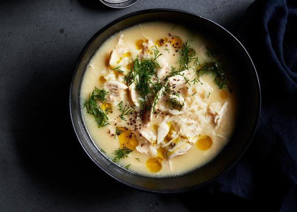 Simon Gloftis' avgolemono: how to make it, and its significance in his family