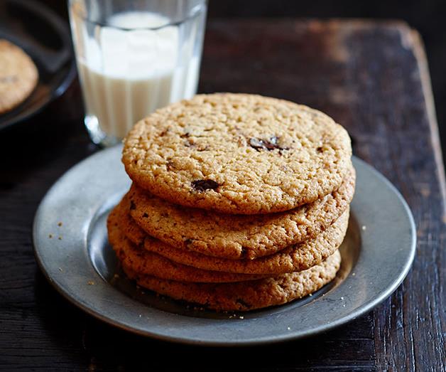 **[Warm choc-chip peanut butter cookies](https://www.gourmettraveller.com.au/recipes/fast-recipes/warm-choc-chip-peanut-butter-cookies-13498|target="_blank"|rel="nofollow")**