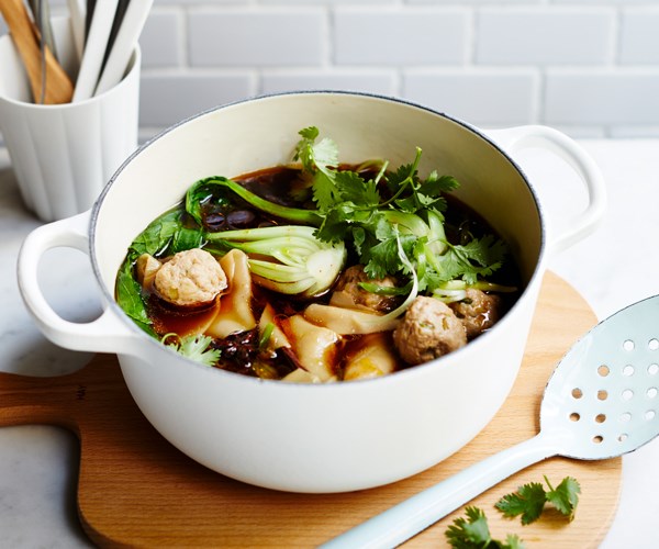 **[Cheat's wonton soup](https://www.gourmettraveller.com.au/recipes/fast-recipes/cheats-wonton-soup-18590|target="_blank"|rel="nofollow")**