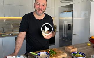 Watch: Michael Rantissi makes falafel