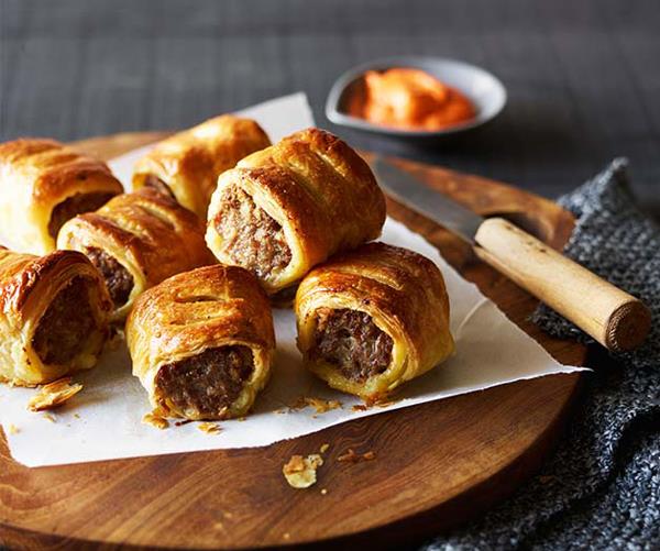 **[Sausage rolls](https://www.gourmettraveller.com.au/recipes/browse-all/sausage-rolls-12775|target="_blank")**