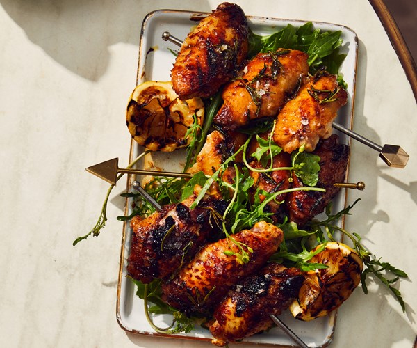 **[Bar Totti's chicken wings with honey, lemon and rosemary](https://www.gourmettraveller.com.au/recipes/chefs-recipes/honey-chicken-wings-18746|target="_blank"|rel="nofollow")**