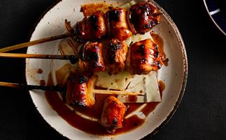 Chaco Bar's chicken thigh skewers