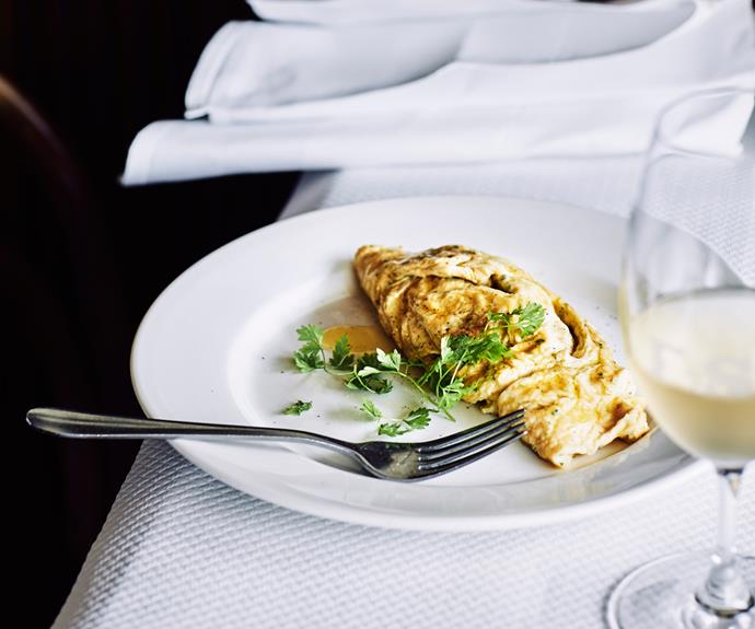 **[France-Soir's omelette au fromage](https://www.gourmettraveller.com.au/recipes/chefs-recipes/omelette-8477|target="_blank")**