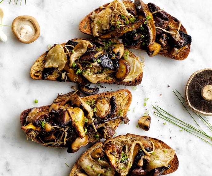 **[Sean Moran's mushrooms on toast](https://www.gourmettraveller.com.au/recipes/chefs-recipes/mushrooms-on-toast-19087|target="_blank")**