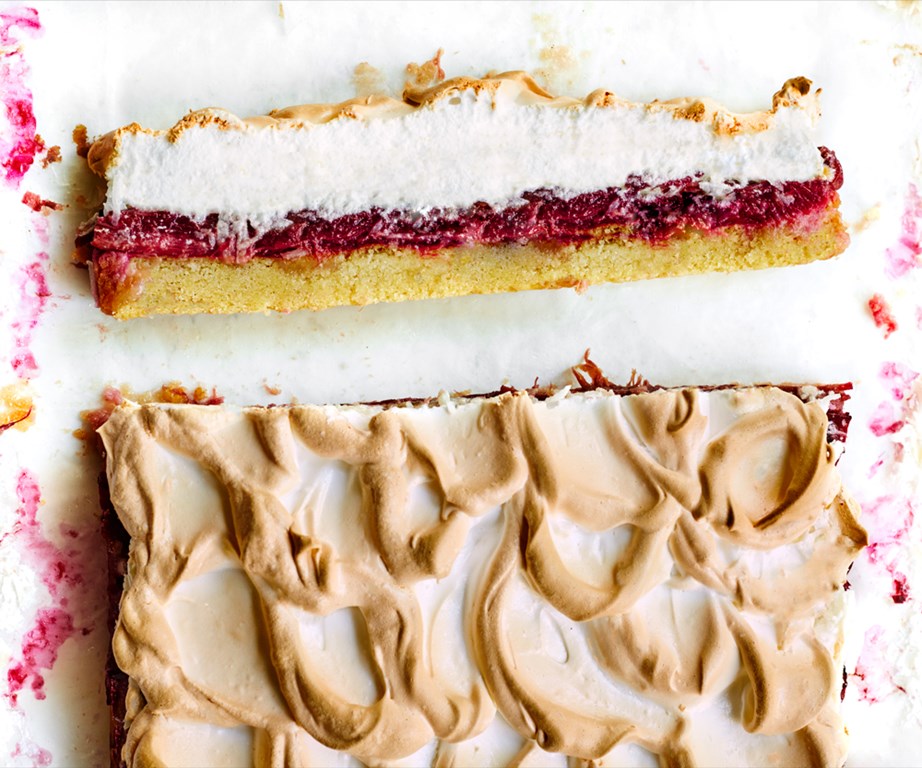 **[Rhubarb Louise cake](https://www.gourmettraveller.com.au/recipes/browse-all/rhubarb-cake-19121|target="_blank"|rel="nofollow")**