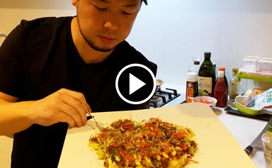 Watch: how to make okonomiyaki with Sokyo's Chase Kojima