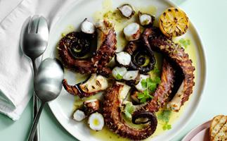 Hellenika's grilled octopus
