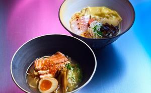 Now open: Chase Kojima mixes ramen and omakase at his fun new neon-lit diner