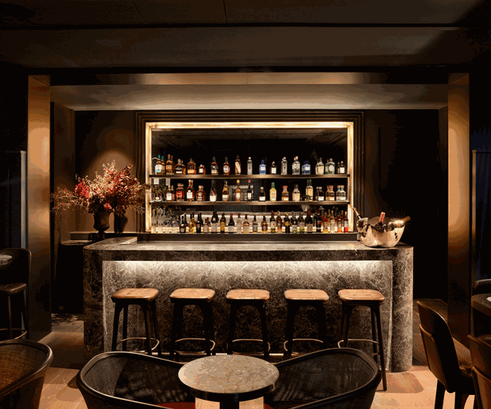 The Douglas Club cocktail bar. Photo: Sean Fennessy.